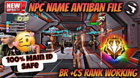 Ob43 Updated Antiban Npc Name Obb File Free Fire Drag Headshot OBB