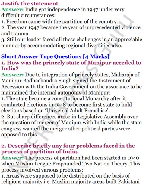 Ncert Solutions For Class 12 Political Science Chapter 1 Challenges Of