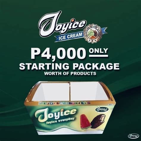 Joyice Ice Cream Franchise Nueva Ecija Only Food Drinks Chilled