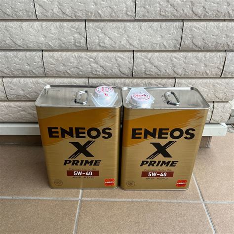 Yahooオークション エネオス X Prime Eneos エックス プライム 5w 4