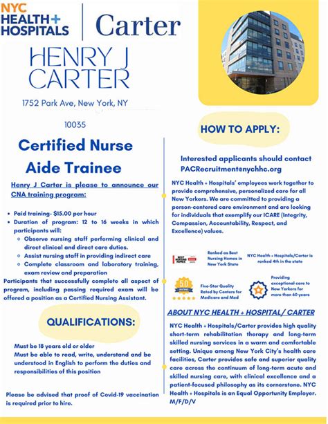 Join Our Team NYC Health Hospitals