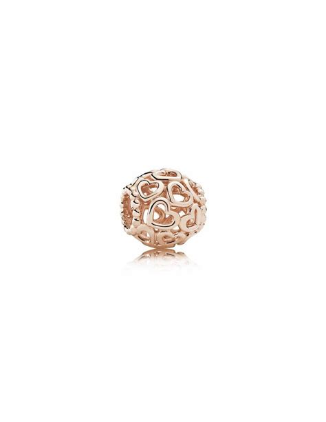 Pandora Rose Charm Corazon Calado Ltimas Ofertas En Joyer A De Pandora