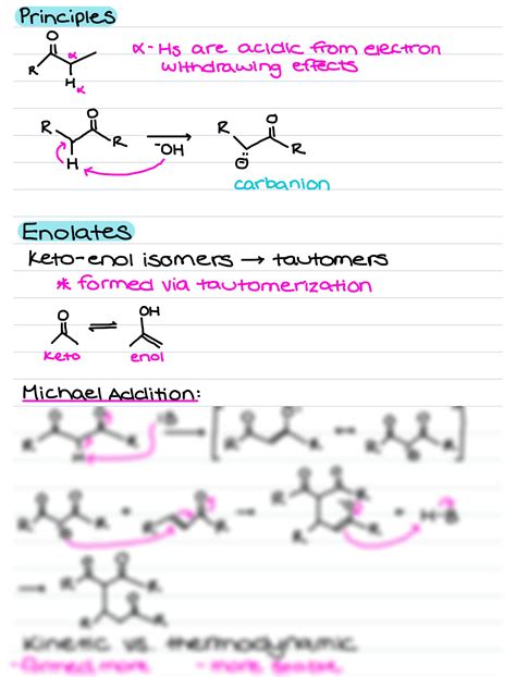 SOLUTION Organic Chemistry MCAT Study Notes Aldehydes And Ketones II