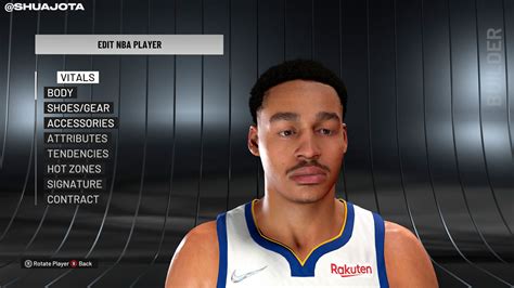 Nba K Jordan Poole Cyberface Likeness Update By Shuajota