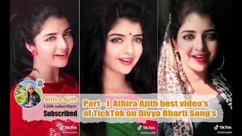 Divya Bharti Look Alike Divya Bharti Songs On Tiktok Athiraajith10