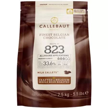 Chocolate Con Leche Callebaut En Gallets Kg Plan Te Gateau