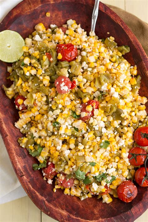 Charred Corn Salad With Hatch Green Chiles Chili Pepper Madness