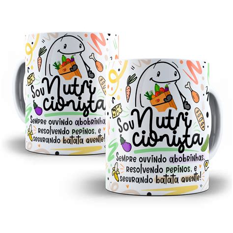 Arte Caneca Nutricionista - Arte Caneca Nutricionista Flork PNG Sublimacao Profissoes