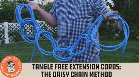 Tangle Free Extension Cords The Daisy Chain Method YouTube