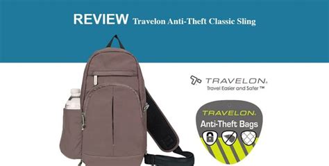 Review Travelon Anti Theft Classic Light Sling