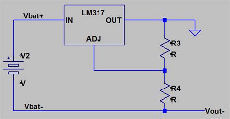 LM317 Using Positive LDO For Negative Voltage Power Management Forum