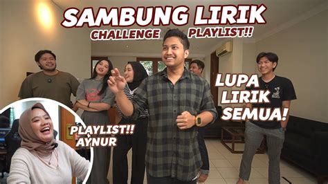 Sambung Lirik Playlist Anjay Team Lagi Banyak Bercandanya W