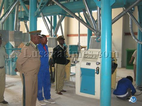 Zambia Monze Presidential Initiative Milling Plant Works Advance