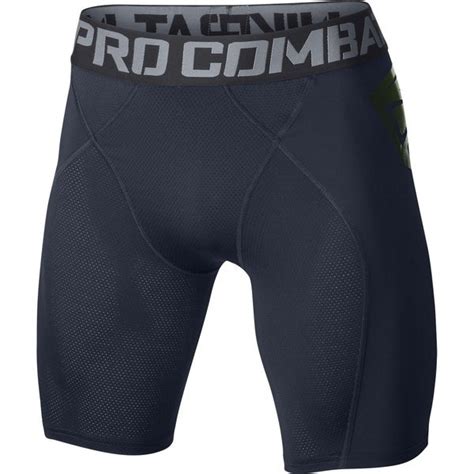 Nike Pro Combat Hyperstrong Compression Ultralight Slider Shorts Obsidian