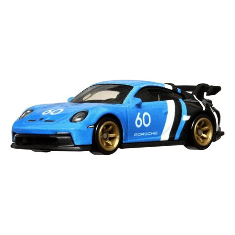 Mattel Hot Wheels Car Culture Speed Macines Porsche 911 GT3 kisautó Kék BestMarkt