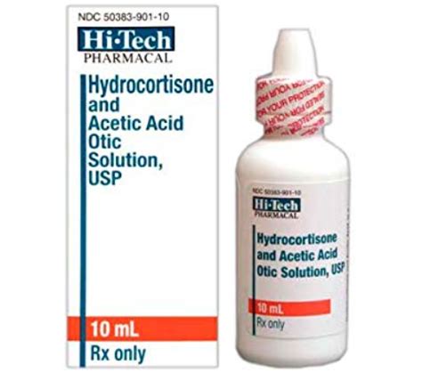 Acetic Acid And Hydrocortisone Otic Drugs Vinmec