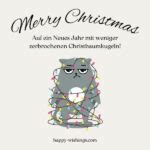 Weihnachtsw Nsche F R Katzen Katzenfreunde