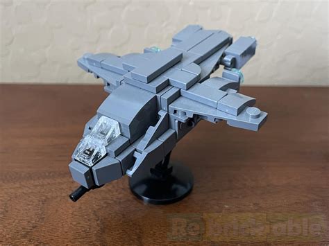 Lego Moc Halo Pelican By Lkbuilds Rebrickable Build With Lego