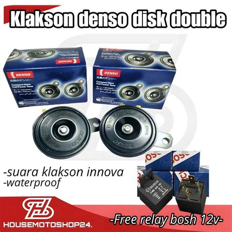 Jual Klakson Disk Denso Compact Set V Klakson Hella Innova Klakson