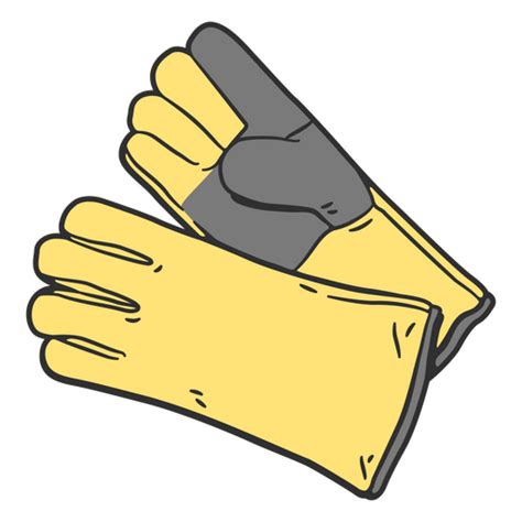 Diseño PNG Y SVG De Guantes De Soldadura Para Camisetas