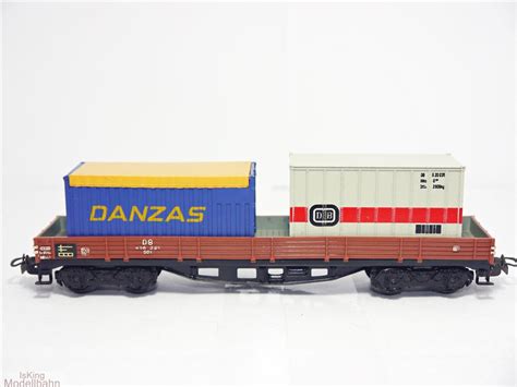 M Rklin H Flachwagen Mit Containern Der Db