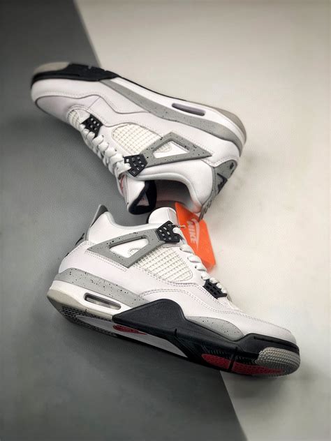 P280 Air Jordan 4 Retro White Cement”aj4 白水泥配色 Gdf档口 潮流干货