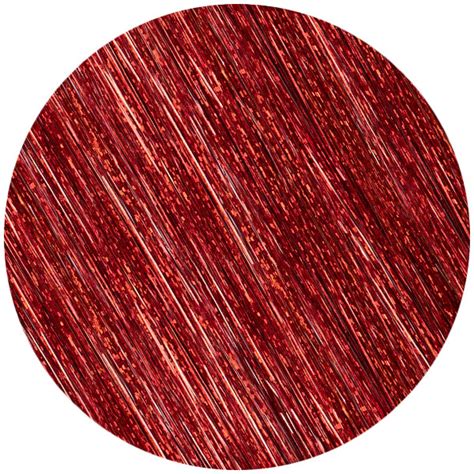 Red Glam Hair Tinsel – Glam Seamless Hair Extensions