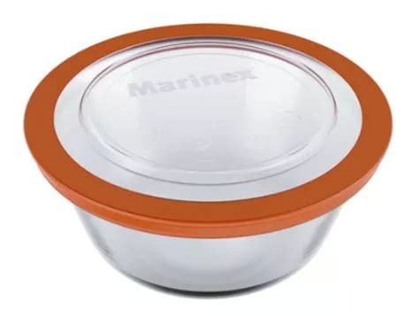 Contenedor Redondo Marinex Ml Facilita Con Tapa Mercadolibre