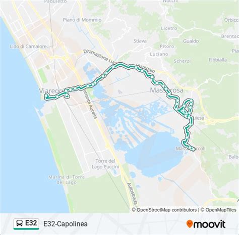 E32 Route Schedules Stops Maps Capolinea Updated