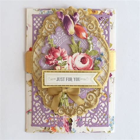 Charm School Shutter Card Dies Made Easy Anna Griffin In 2021