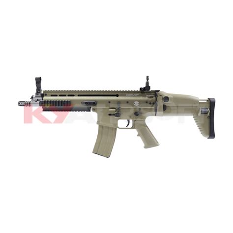 Cybergun Licensed We Fn Scar L Mk Gbbr Tan Scar Series We