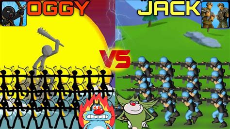 Stick War Legacy Vs War Of Generals With Oggy Vs Jack Gameplay