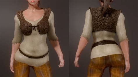 Skyrim SEShreks Clothes TRE MAGA