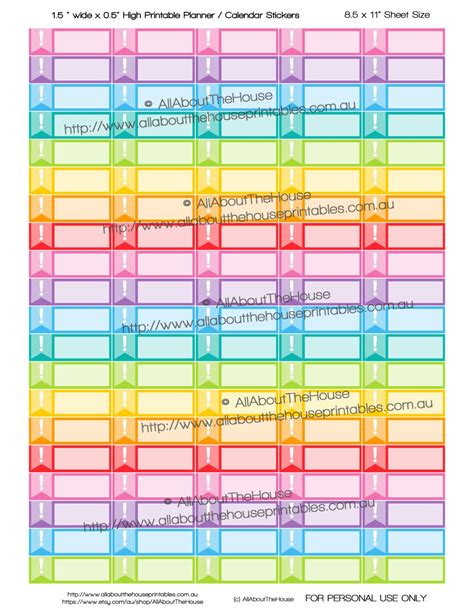 Don't Forget Planner Stickers Printable, Reminder, Appointment, Meeting ...