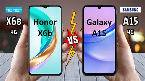 Honor X6b Vs Samsung A15 Full Comparison 🔥 Techvs Youtube