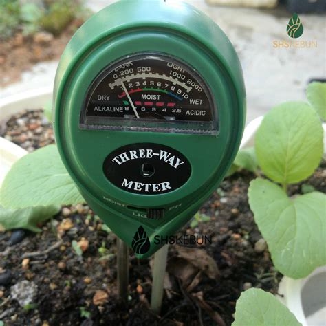 3 In 1 Soil PH Meter For Garden Soil PH Moisture And Light Soil Tester