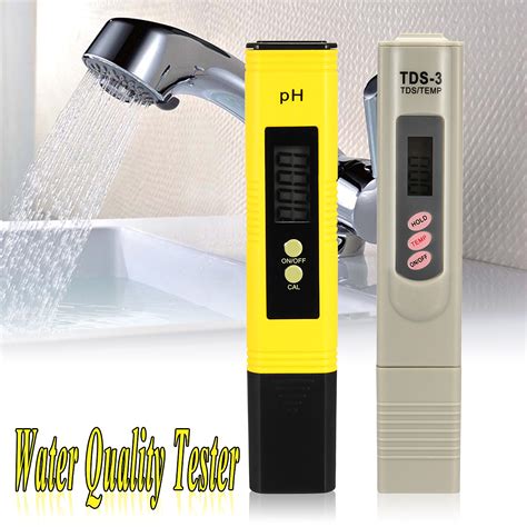 Portable Digital Electric Ph Meter Lcd Water Hydroponics Aquarium Pool