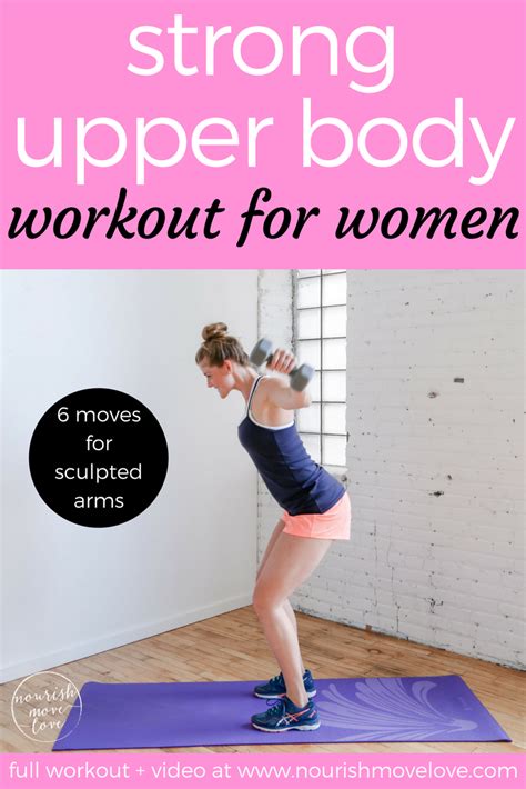 Minute Toned Arms Workout Video Nourish Move Love Upper Body