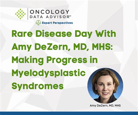 Rare Disease Day With Amy DeZern MD MHS Making Progress In