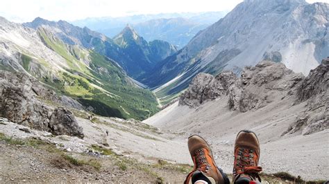 Alpen Berquerung E Original Von Oberstdorf Nach Meran