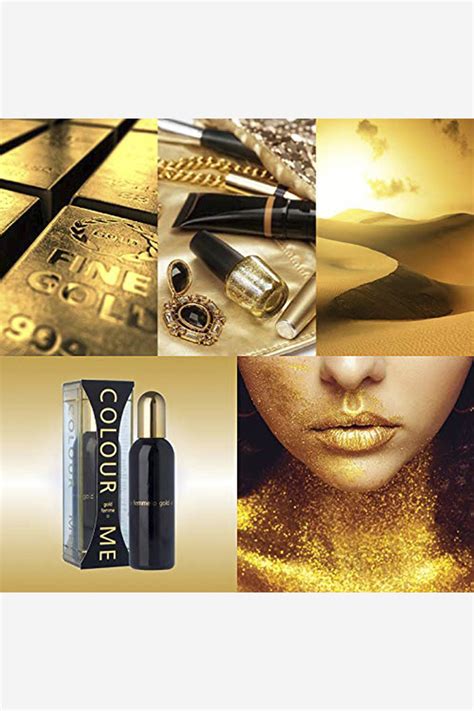 Eau De Parfum Femme Gold Colour Me Ml Deprati Tienda Online