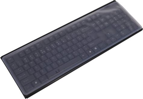 2 Pack Universal Clear Anti Dust Keyboard Skin Protector