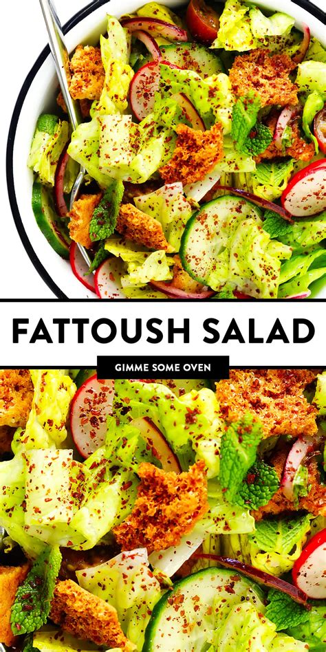 Fattoush Salad Recipe | Gimme Some Oven