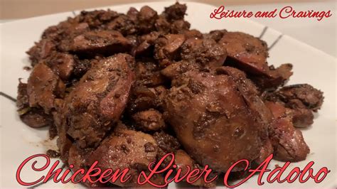 Chicken Liver Adobo Recipe Swak Pang Pulutan At Pang Ulam🥂 Youtube