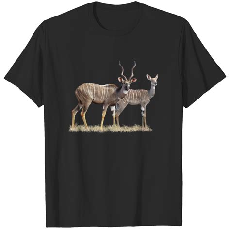 Kudu Lesser Kudu Antelope In Kenya Africa T Shirt Sold By Lisa