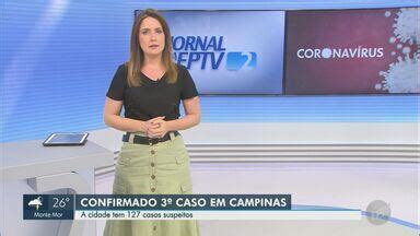 Jornal da EPTV 2ª Edição Campinas Piracicaba Campinas confirma 3º