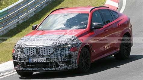 BMW X6 M Facelift Spotted At Nürburgring With Minimal Disguise