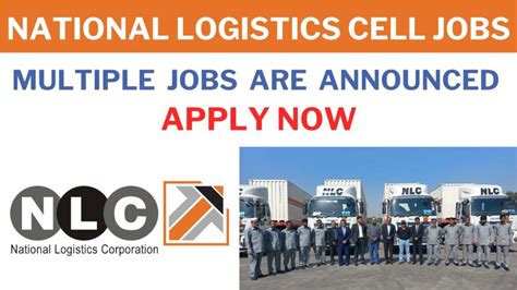 NLC Jobs 2024 National Logistics Cell Apply Now