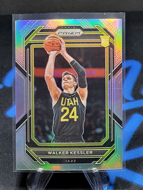 2022 23 Panini Prizm 234 Walker Kessler Silver Prizm RC Rookie Card