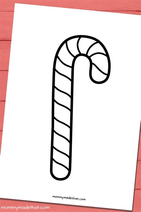 32 Best Ideas For Coloring Printable Candy Cane Template